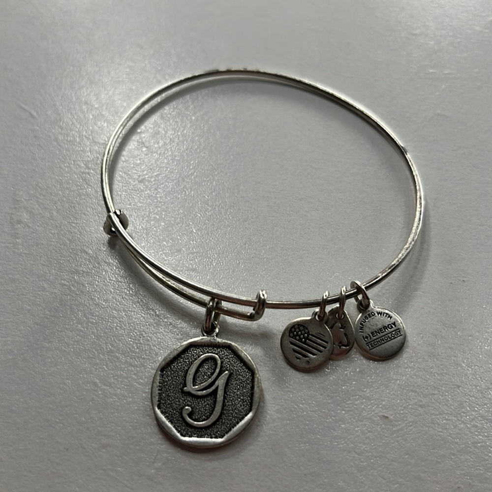 “G” alex and ani bracelet